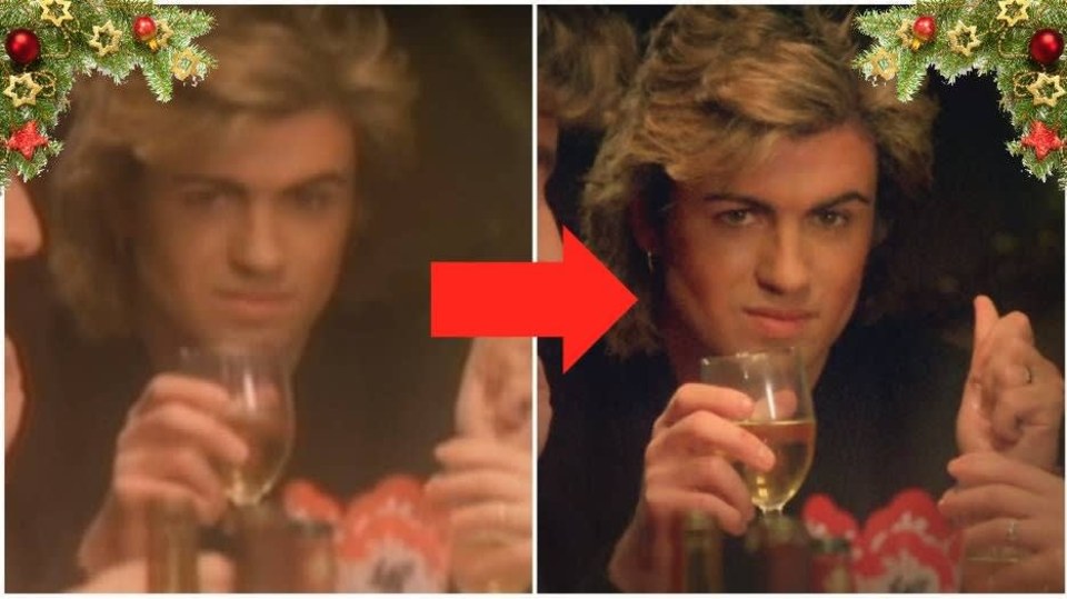Legendární vánoční klip k hitovce Last Christmas dostal 4K remaster
